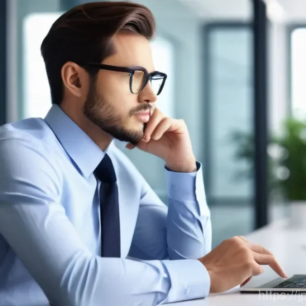 마케팅관리사 실기 시험에서 강조되는 사례 - **Prompt:** "A diverse young professional, male or female, in smart, modern business casual attire, ...